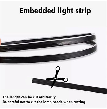 Wireless Acrylic Symphony Ambient Light Kit - 64-Color Wrap-Around Interior Lighting, App Control & Sync Footwell Lights