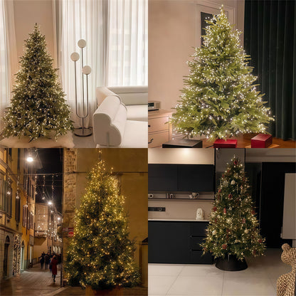 LED Remote Control Christmas String Lights Waterproof Copper Wire Fairy Lights for Festive Decor