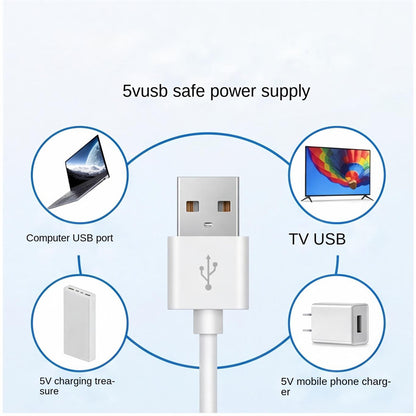 5V USB COB LED Strip Light with Touch Switch,Flexible Cabinet Light