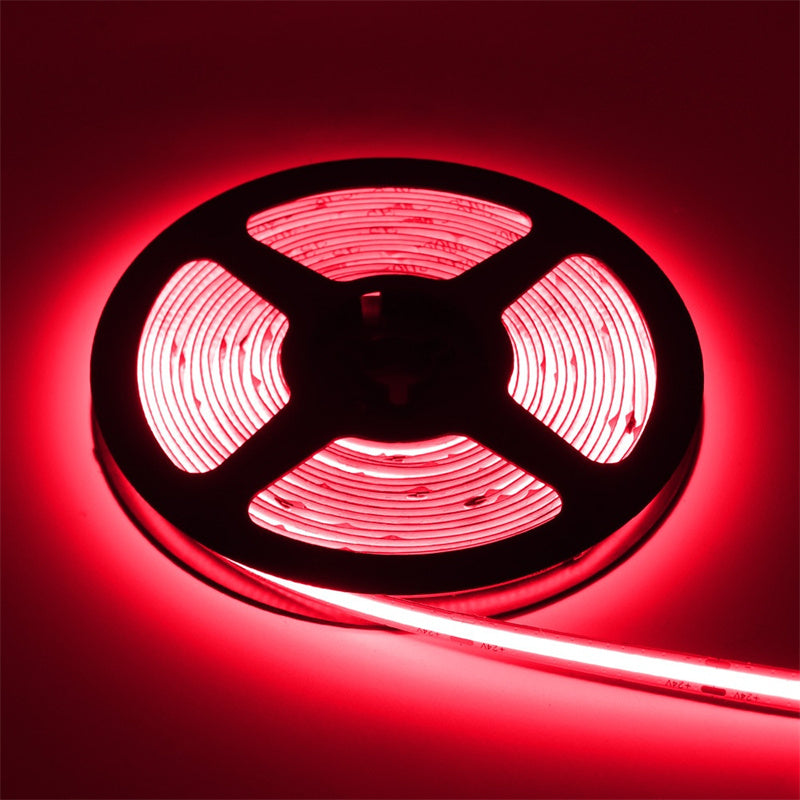 RGB COB LED Strip – 8mm Flicker-Free Ambient Decor