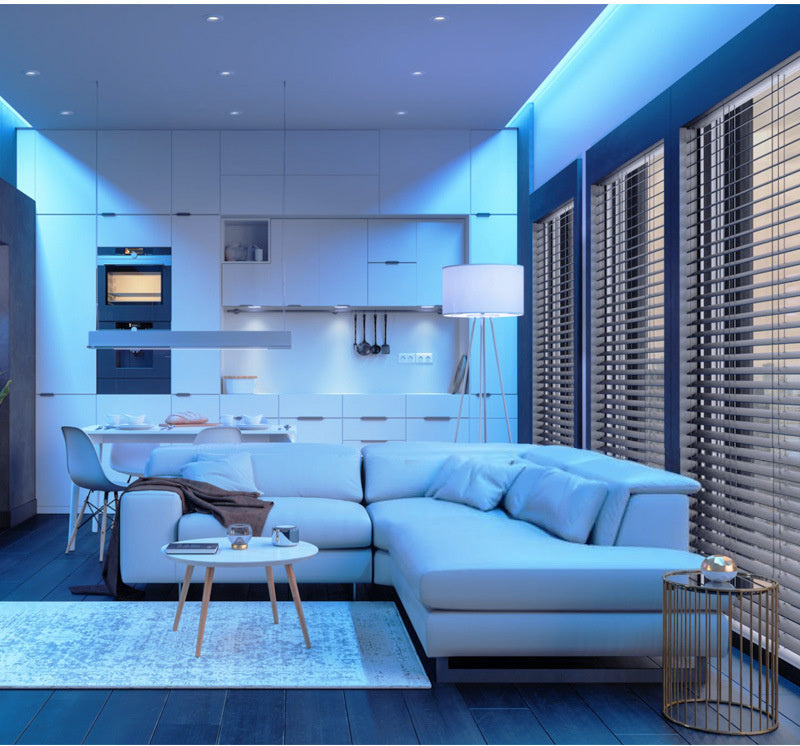 4mm Ultra-Narrow COB LED Strip – 15000K Cool Glow, Flicker-Free, Flexible Ambient Light