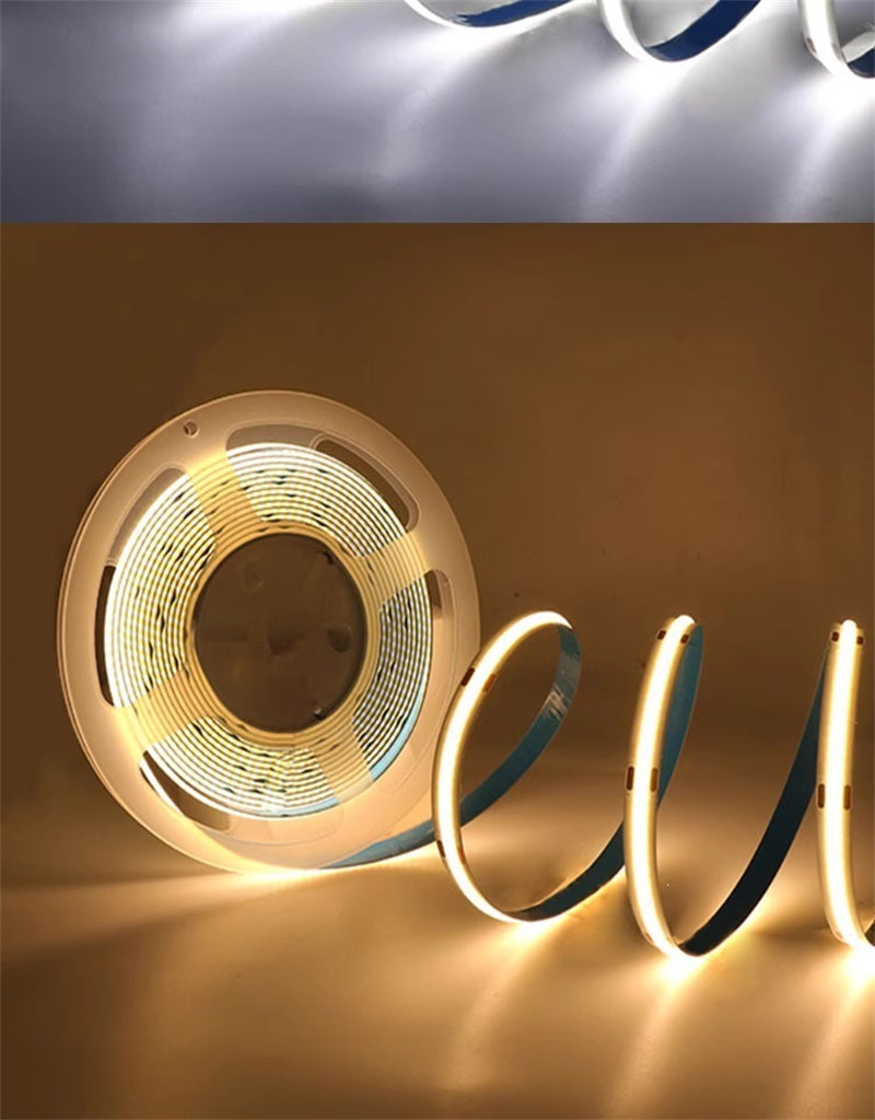 5V USB COB LED Strip Light with Touch Switch,Flexible Cabinet Light