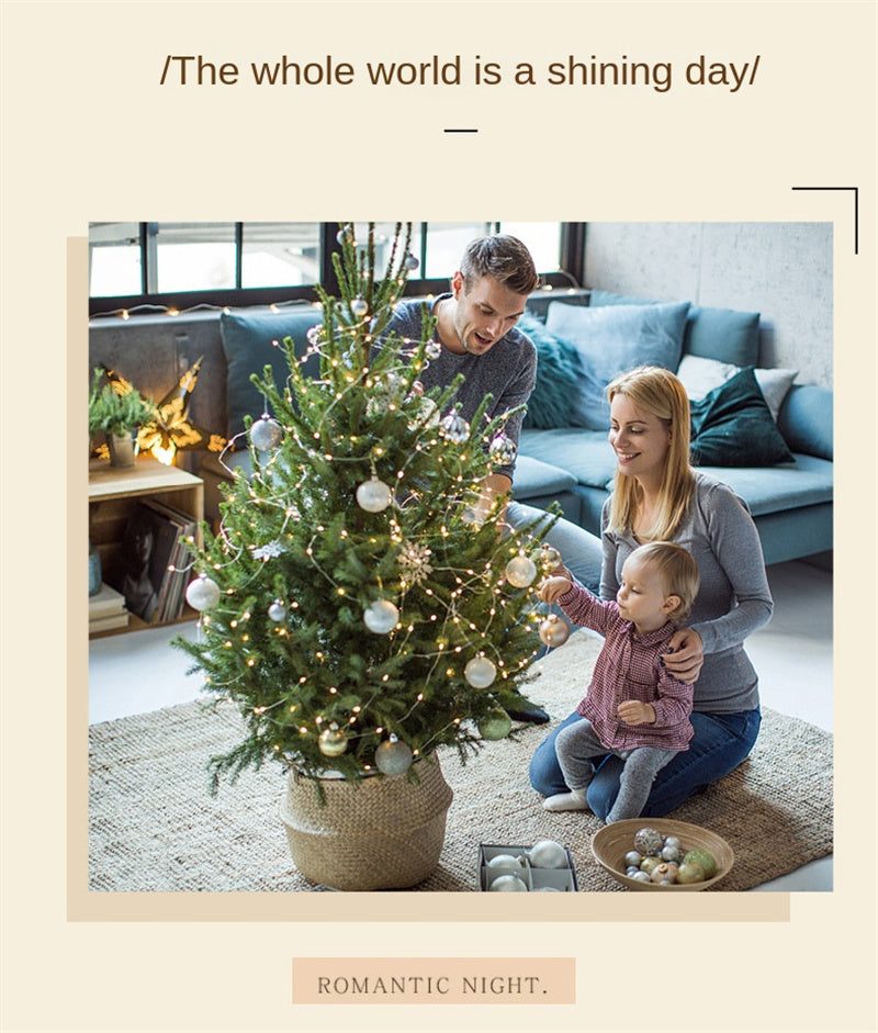 LED Remote Control Christmas String Lights Waterproof Copper Wire Fairy Lights for Festive Decor