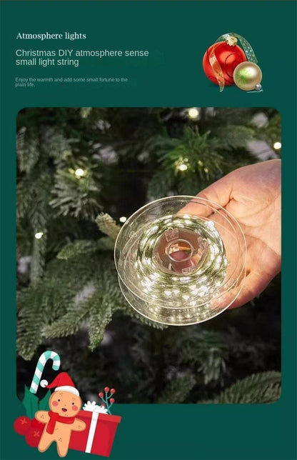 LED Remote Control Christmas String Lights Waterproof Copper Wire Fairy Lights for Festive Decor