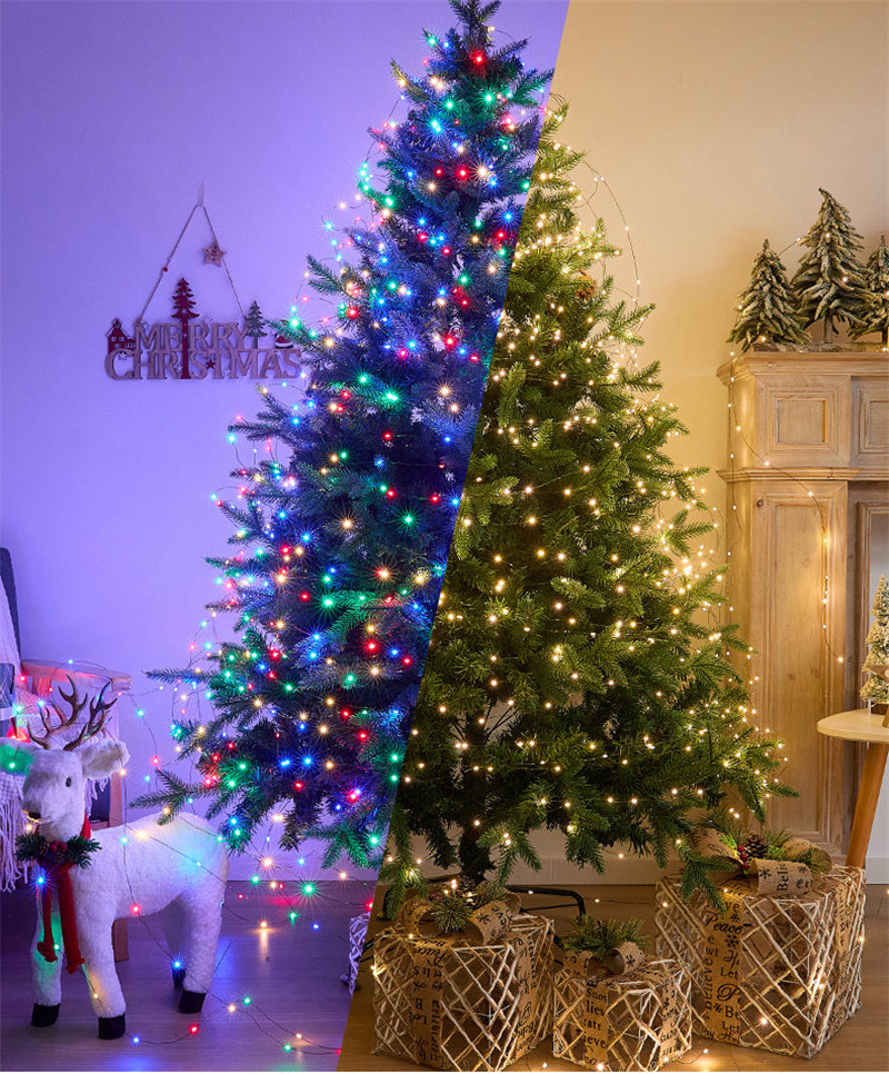 LED Remote Control Christmas String Lights Waterproof Copper Wire Fairy Lights for Festive Decor