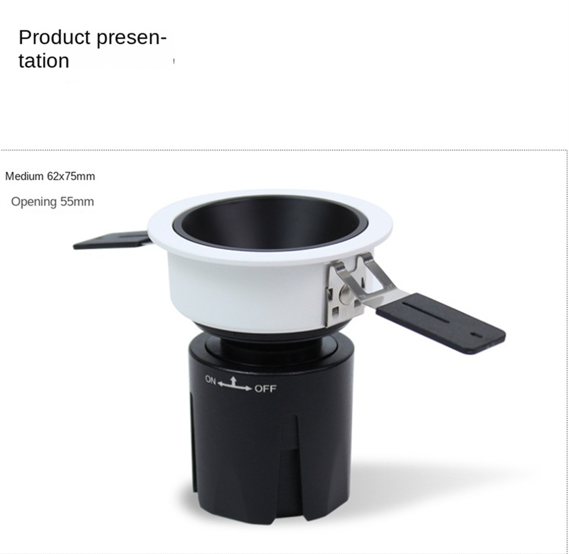 High-CRI Adjustable Recessed LED Spotlight – Multi CCT, Anti-Glare, Dimmable Indoor Downlight