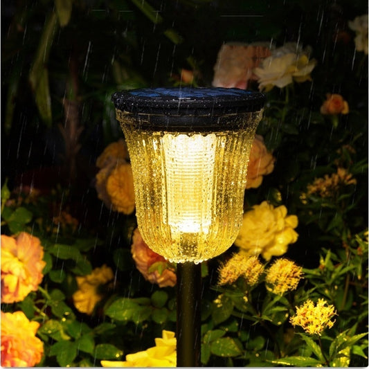 Solar Outdoor Yard Light Home Villa LED Garden Decor Landscape Ground Insert Lawn Light