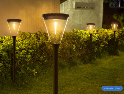 Solar Yard Light High Brightness Villa Landscape Garden Ground Insert Decoration Light Control Lawn Light