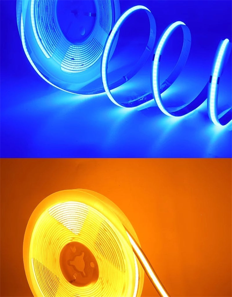 5V USB COB LED Strip Light with Touch Switch,Flexible Cabinet Light