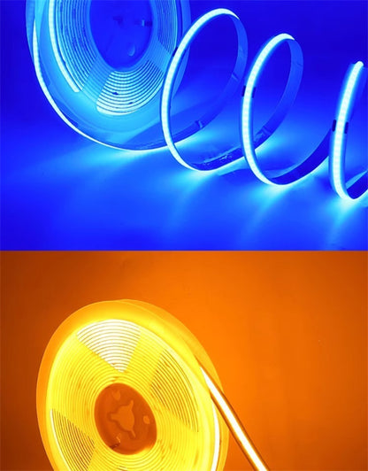 5V USB COB LED Strip Light with Touch Switch,Flexible Cabinet Light