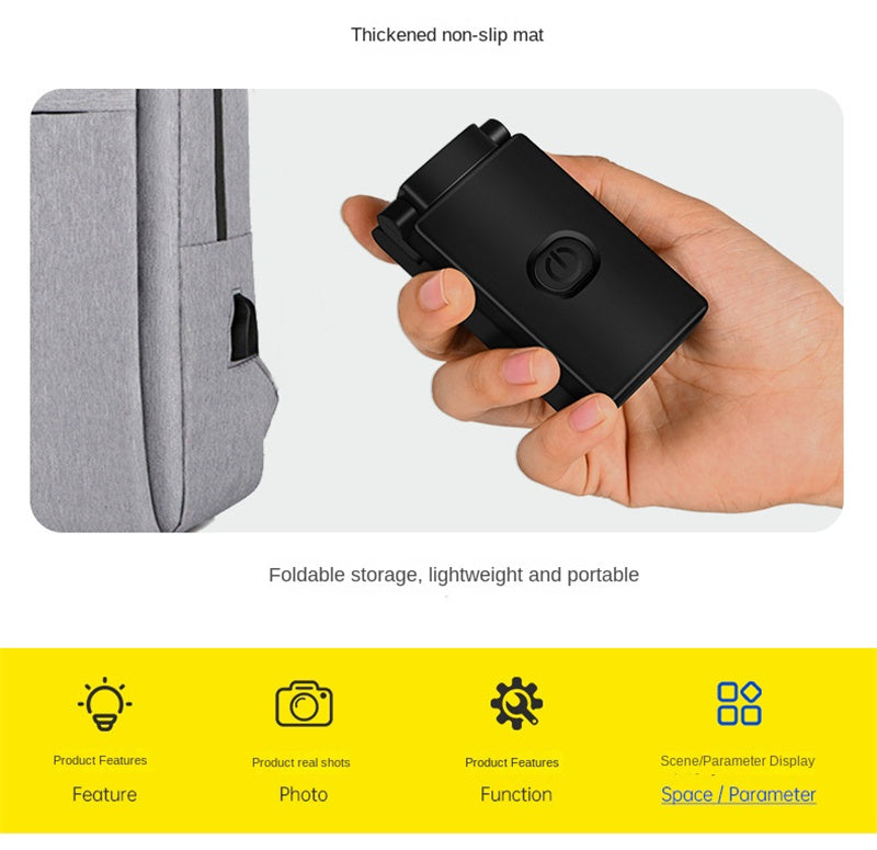 Mini Rechargeable Clip-on Book Light – Foldable Eye-Care LED Reading Lamp for Night Readers
