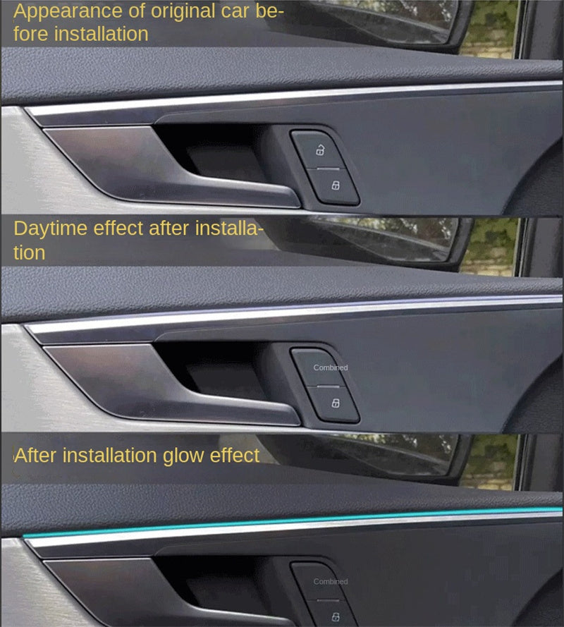 Music Rhythm RGB Car Ambient Light USB Sound-Control Multi-Color Atmosphere Lamp