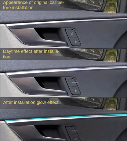 Music Rhythm RGB Car Ambient Light USB Sound-Control Multi-Color Atmosphere Lamp