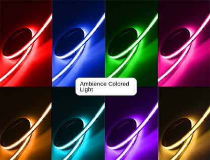 Custom RGB COB LED Strip – 8mm Flexible Indoor Light