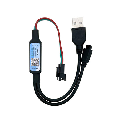 Mini Bluetooth LED Controller – RGBIC Music Sync & APP Control for Addressable LED Strip Lights