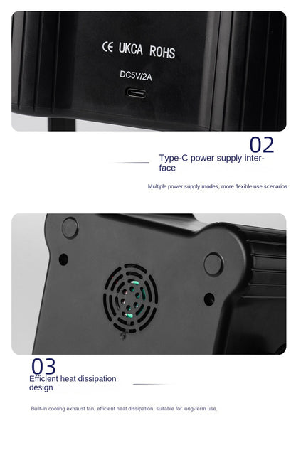 RGB LED Stage Light with Sound Activated Disco Ball Effect Light for KTV, Home Party & Events