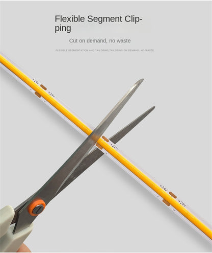 Custom RGB COB LED Strip – 8mm Flexible Indoor Light