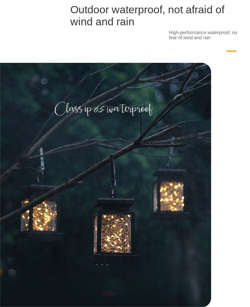 Solar Hanging Garden Lantern – Outdoor Decorative Yard, Patio & Tree LED Light