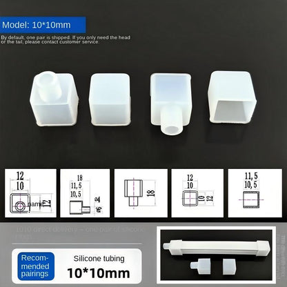 Silicone LED Strip Light End Caps – Waterproof Neon Strip End Plugs