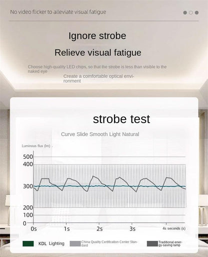 COB LED Strip Light – RGB Color-Chasing Waterfall Effects