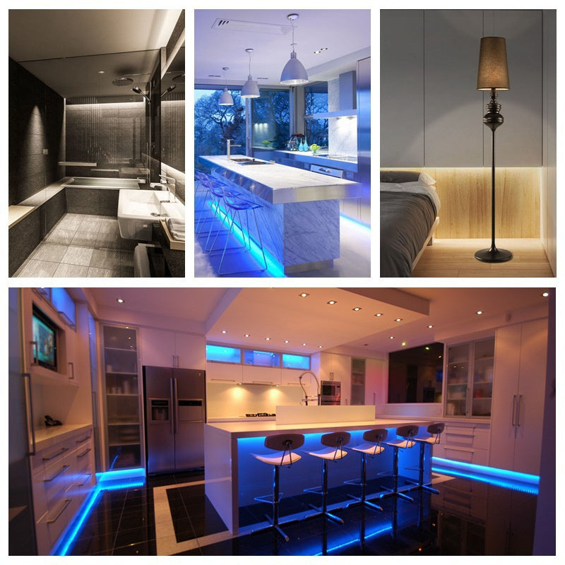 Smart RGB Bluetooth WiFi LED Controller – Voice & App Control for Dream Color LED Strip Lights