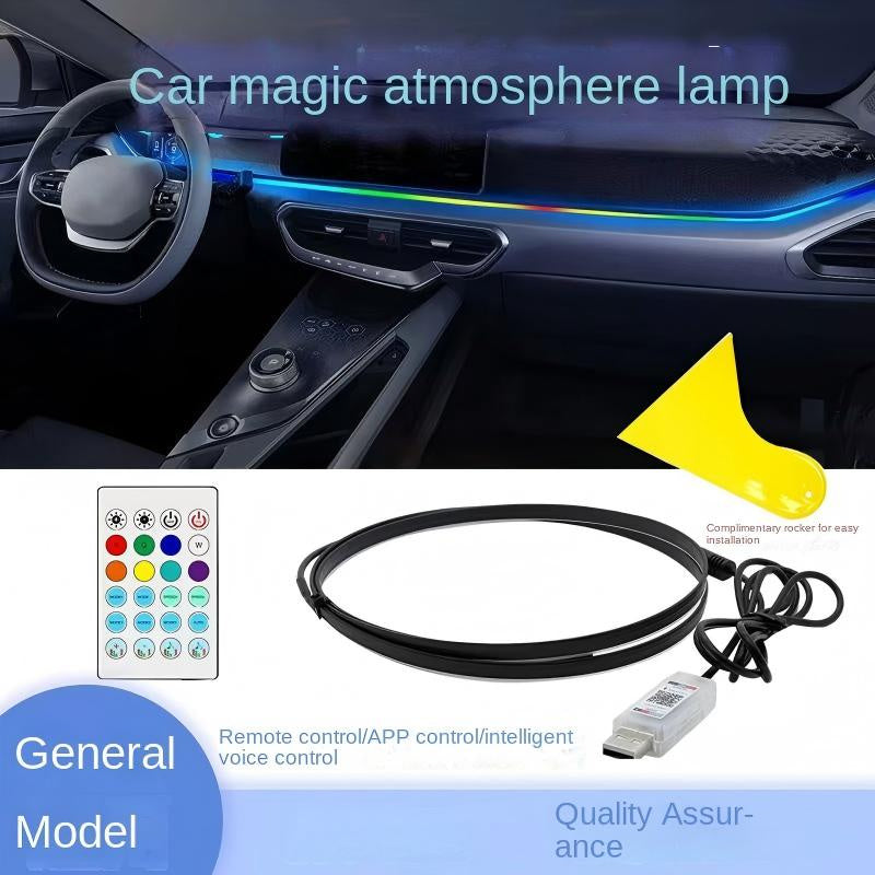 Music Rhythm RGB Car Ambient Light USB Sound-Control Multi-Color Atmosphere Lamp