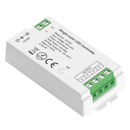 2.4G Wireless LED Dimmer Controller RGB/RGBWC Smart Group Control Touch Panel for Colorful LED Strip Lights
