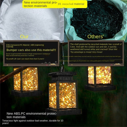 Solar Hanging Garden Lantern – Outdoor Decorative Yard, Patio & Tree LED Light