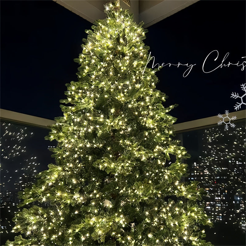 LED Remote Control Christmas String Lights Waterproof Copper Wire Fairy Lights for Festive Decor