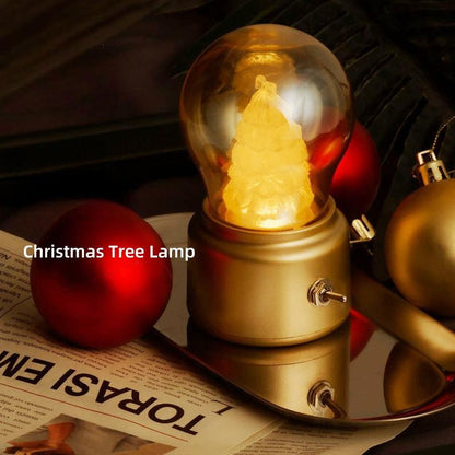 Vintage British Style USB Rechargeable LED Light Bulb Lamp – Portable Cordless Ambient Night Light