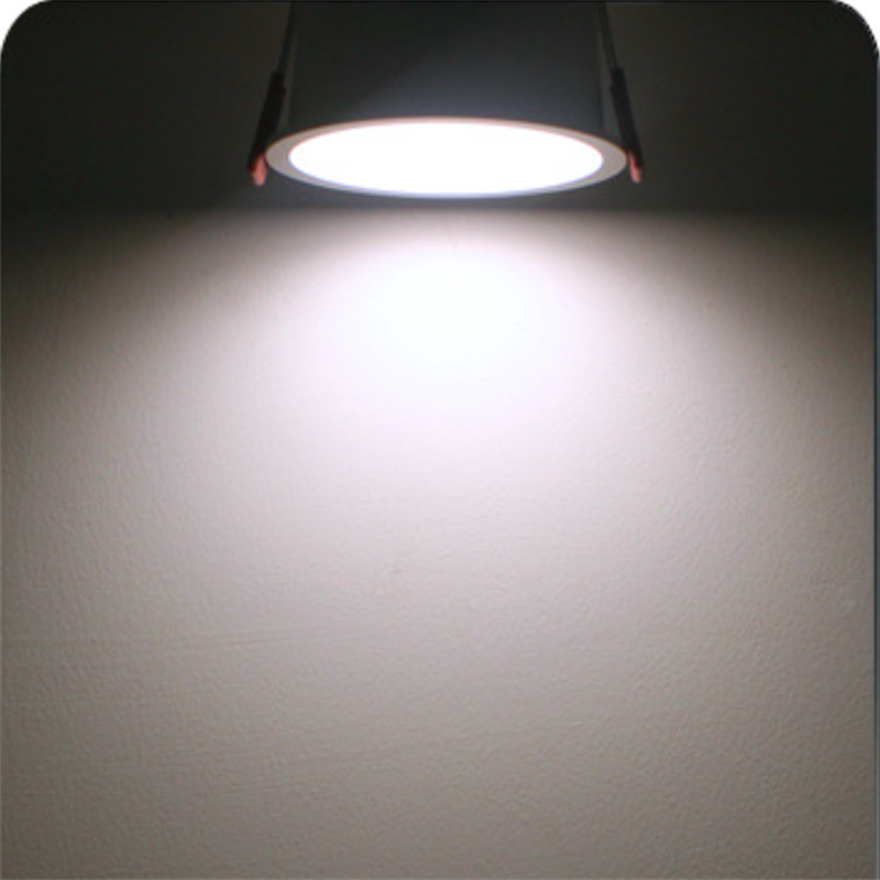 Narrow border tube light, deep cup anti glare, living room bedroom, hotel office, no main light, embedded LED tube light