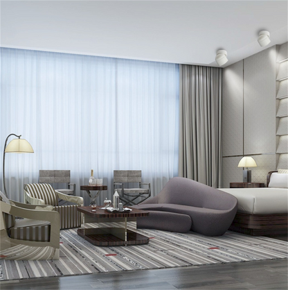 Surface-Mounted LED Spotlight · 360° Rotatable · No-Cut Installation · Anti-Glare Cylinder Ceiling Light for TV Wall, Bedroom, Wall Art & No-Main-Light Design