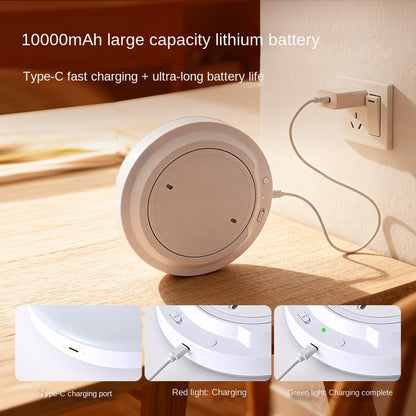 Rechargeable Wireless LED Ceiling Light with Radar Motion Sensor and Remote Control