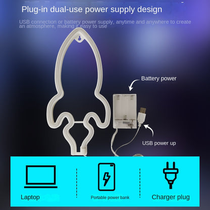 5V USB Flexible Neon LED Light Kits Waterproof Flexible Cuttable for DIY Decor