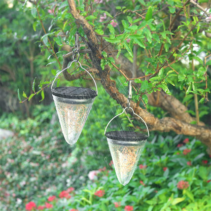 Outdoor Solar Light String for Home Villa LED Yard Decorative Pendant Light Balcony Decoration Lamp