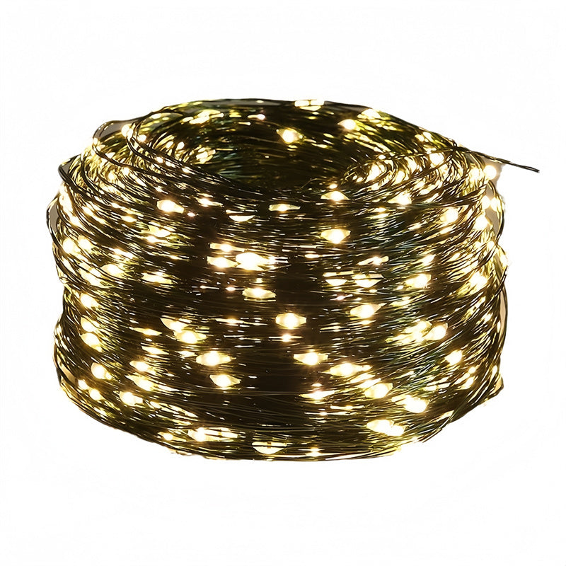 LED Remote Control Christmas String Lights Waterproof Copper Wire Fairy Lights for Festive Decor
