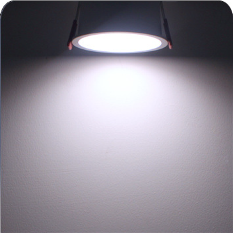 Narrow border tube light, deep cup anti glare, living room bedroom, hotel office, no main light, embedded LED tube light