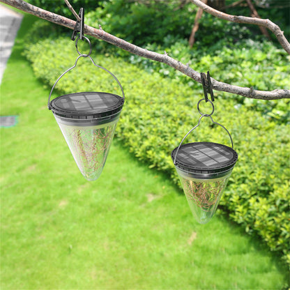 Outdoor Solar Light String for Home Villa LED Yard Decorative Pendant Light Balcony Decoration Lamp