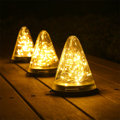 Outdoor Solar Light String for Home Villa LED Yard Decorative Pendant Light Balcony Decoration Lamp