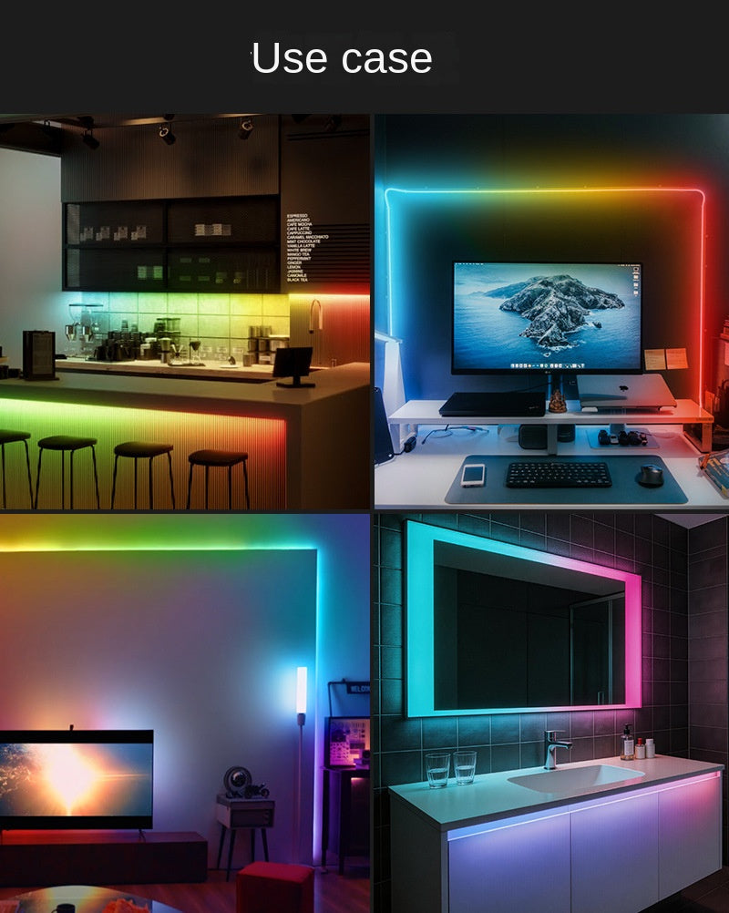 0306/0606 Silicone Neon RGBIC LED Strip Light – Side & Top Emitting IP65 Waterproof Dreamcolor Lighting