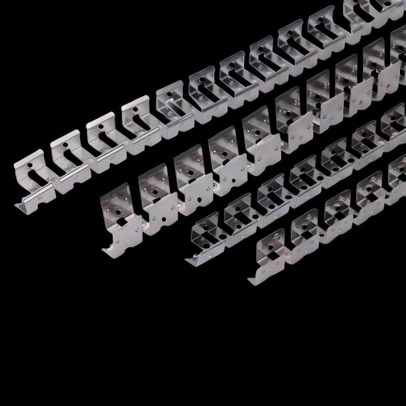 Flexible 202 Stainless Steel LED Neon Strip Mounting Track – Bendable Skeleton Framework for Flat Silicone Neon Lights