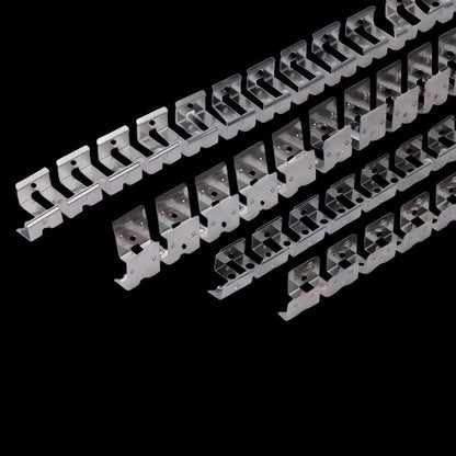 Flexible 202 Stainless Steel LED Neon Strip Mounting Track – Bendable Skeleton Framework for Flat Silicone Neon Lights