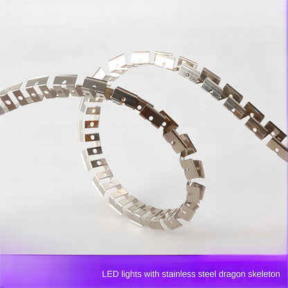 Flexible 202 Stainless Steel LED Neon Strip Mounting Track – Bendable Skeleton Framework for Flat Silicone Neon Lights
