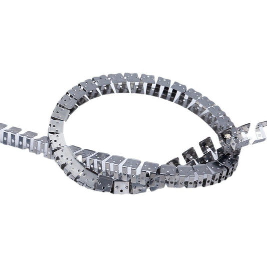 Flexible 202 Stainless Steel LED Neon Strip Mounting Track – Bendable Skeleton Framework for Flat Silicone Neon Lights