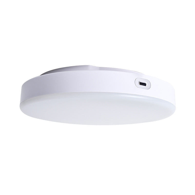 Rechargeable Wireless LED Ceiling Light with Radar Motion Sensor and Remote Control