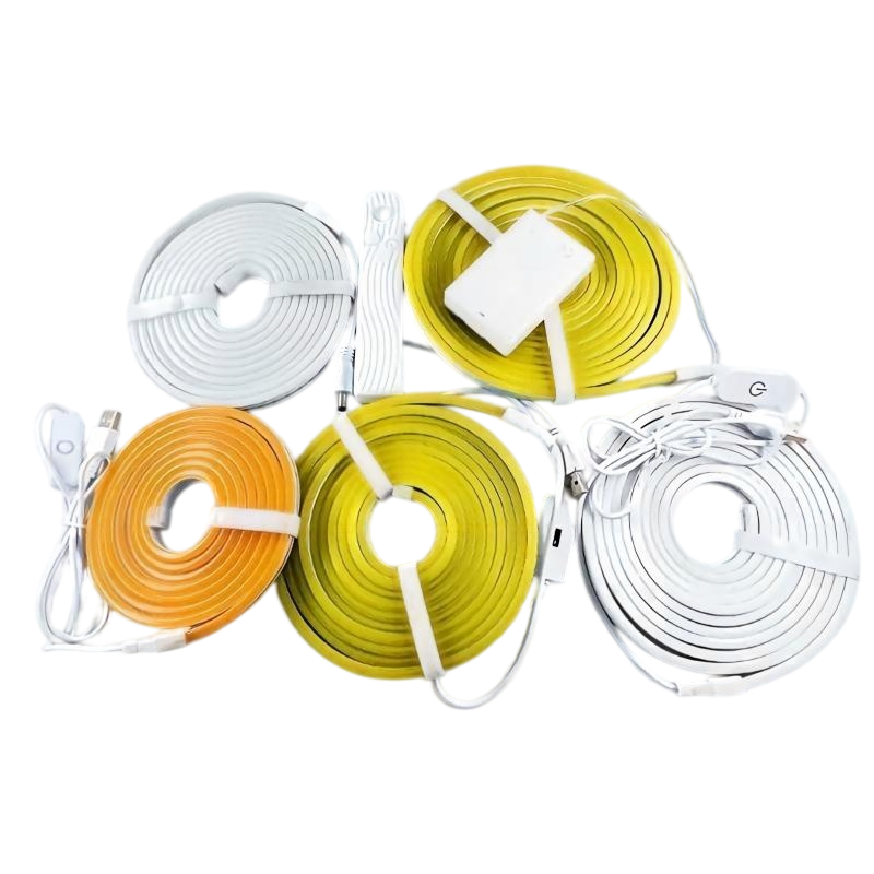 5V USB Flexible Neon LED Light Kits Waterproof Flexible Cuttable for DIY Decor