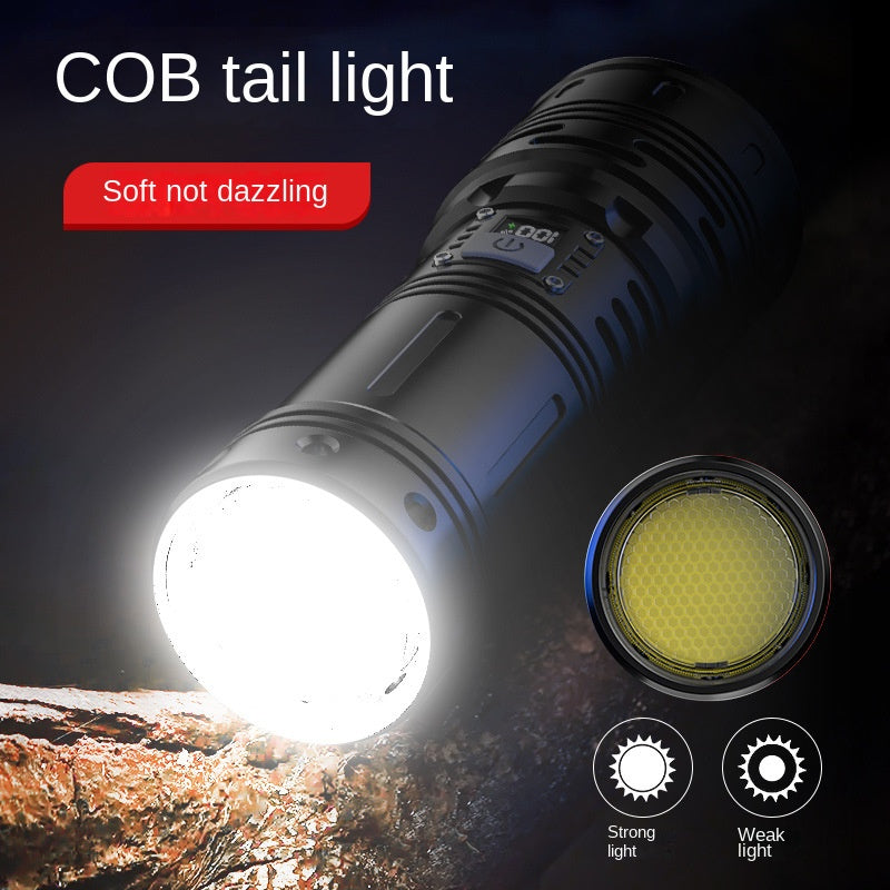 All-Terrain Multi-Function High-Power Flashlight — Built for Night Fishing, Hiking, Search & Rescue