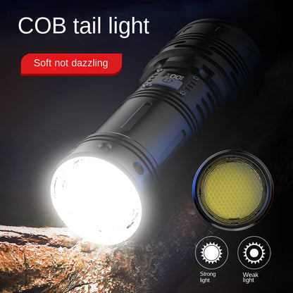 All-Terrain Multi-Function High-Power Flashlight — Built for Night Fishing, Hiking, Search & Rescue