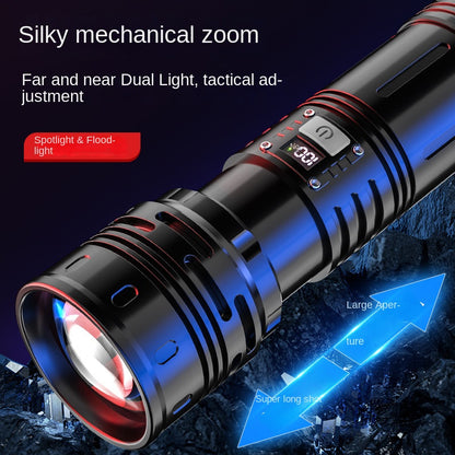 All-Terrain Multi-Function High-Power Flashlight — Built for Night Fishing, Hiking, Search & Rescue
