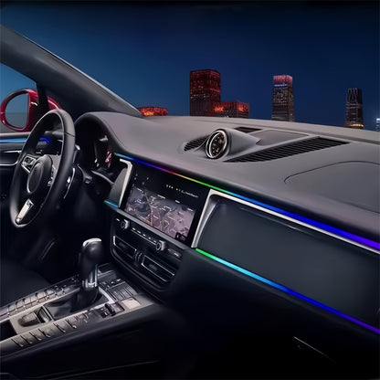 Music Rhythm RGB Car Ambient Light USB Sound-Control Multi-Color Atmosphere Lamp